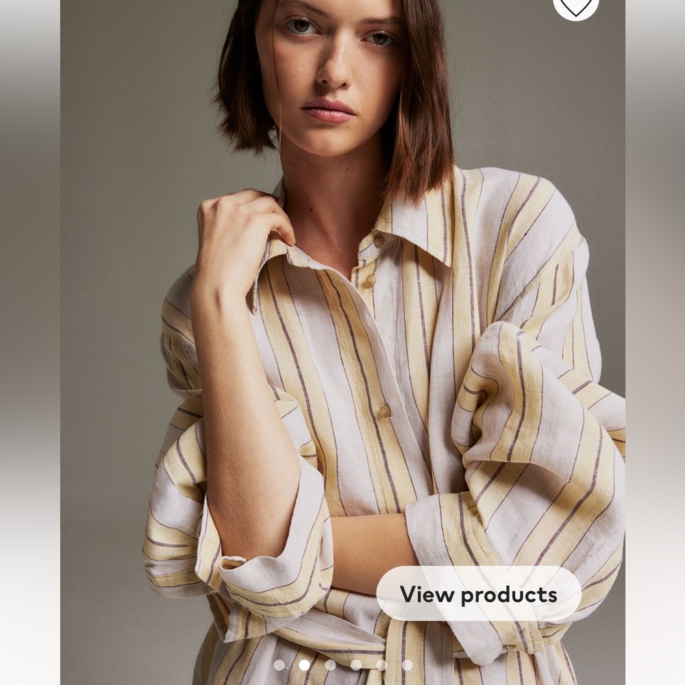 nwt linen dress - Picture 3 of 8